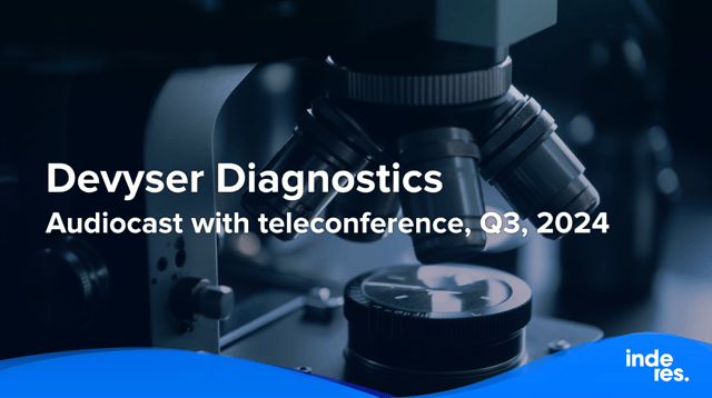 Devyser Diagnostics, Audiocast with teleconference, Q3'24