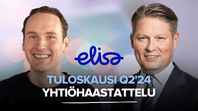 Elisa Q2'24: 5G kasvun keskiössä