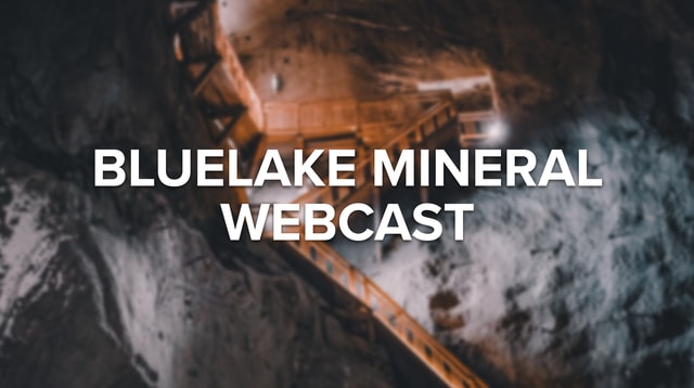 Bluelake Mineral, Investor presentation, 2023