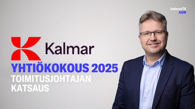 Kalmarin yhtiökokous | Toimitusjohtajan katsaus 27.3.2025