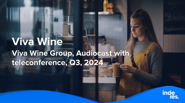 Viva Wine Group, Audiocast with teleconference, Q3'24