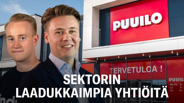 Puuilo: Sektorin laadukkaimpia yhtiöitä