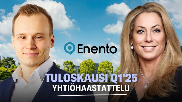 Enento Q1’25: Soutamista raskassoutuisessa markkinassa