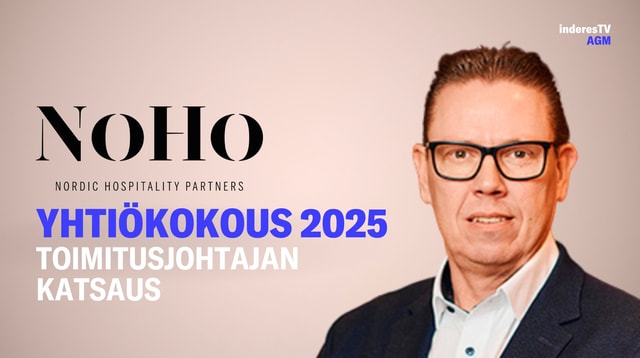 NoHo Partnersin yhtiökokous | Toimitusjohtajan katsaus 9.4.2025