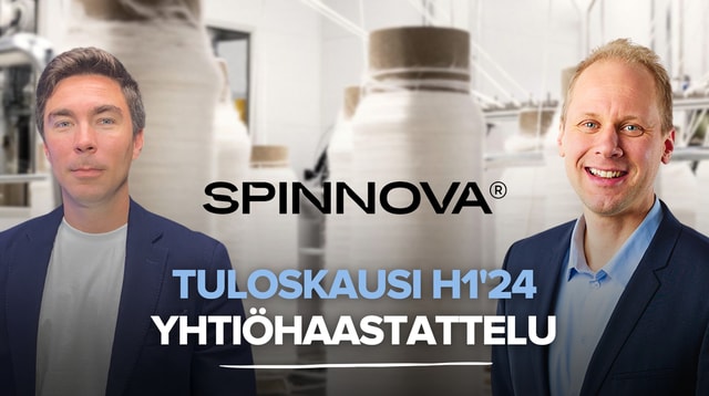 Spinnova H1'24: Yhteistyöt vahvistavat suuntaa