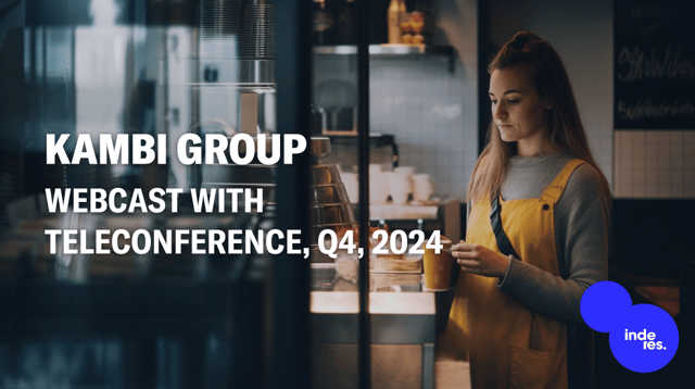 Kambi Group, Webcast with teleconference, Q4'24