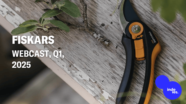 Fiskars, Webcast, Q1'25