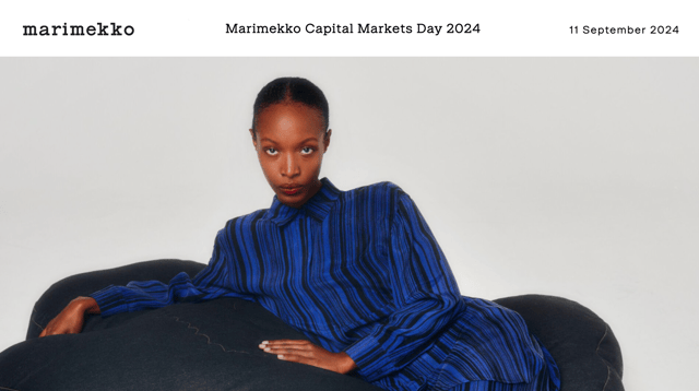 Marimekko Capital Markets Day 2024