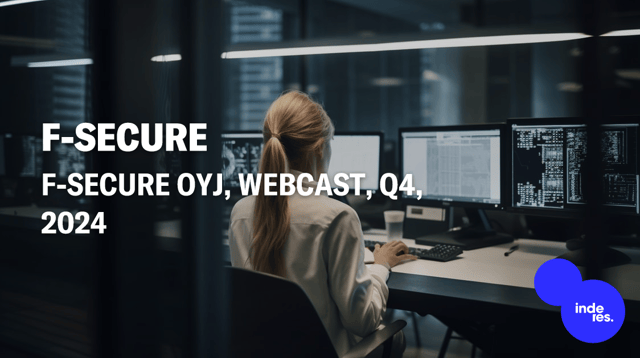 F-Secure Oyj, Webcast, Q4'24