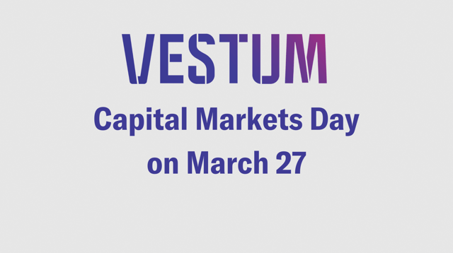 Vestum, Capital Markets Day, CMD, 2025