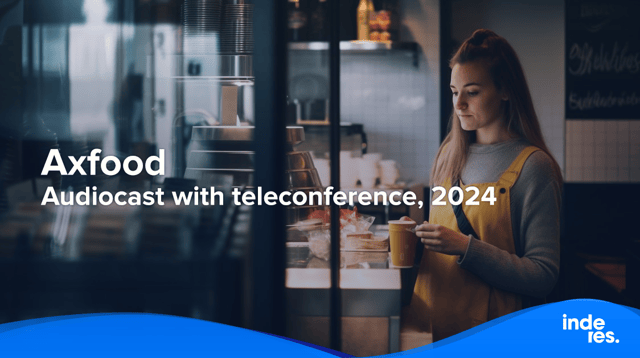 Axfood, Audiocast with teleconference, 2024