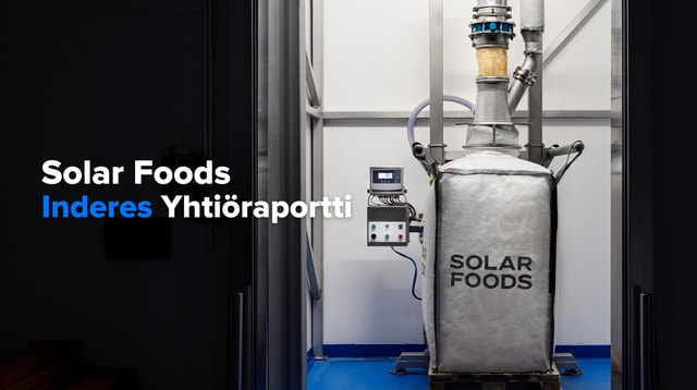 Solar Foods H1'24: Katseet siirtyvät kohti pääomamarkkinapäivää