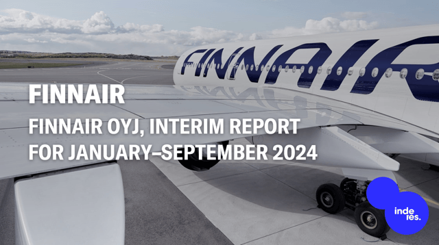 Finnair Oyj, Interim Report for January–September 2024