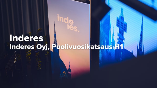 Inderes Oyj,  Puolivuosikatsaus H1 2024