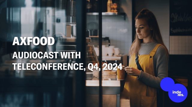 Axfood, Audiocast with teleconference, Q4'24