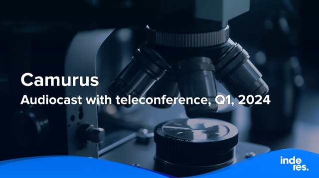 Camurus, Audiocast with teleconference, Q1'24