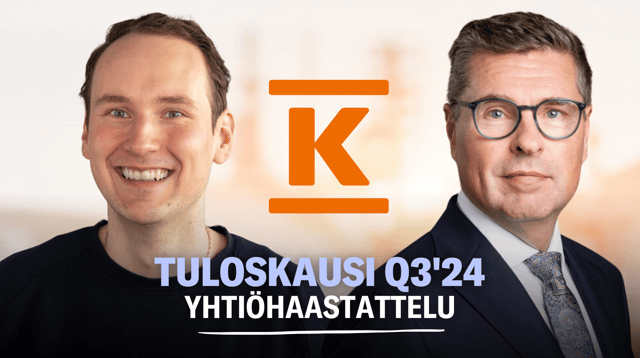 Kesko Q3'24: Pohjat nähty