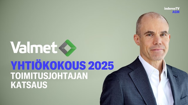 Valmetin yhtiökokous | Toimitusjohtajan katsaus 26.3.2025