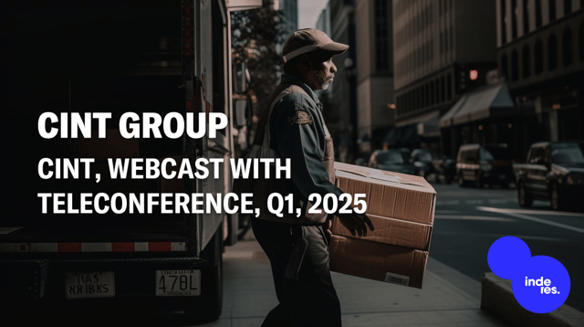 Cint, Webcast with teleconference, Q1'25