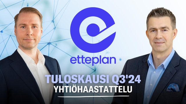 Etteplan Q3’24: Odotettua vaikeampaa