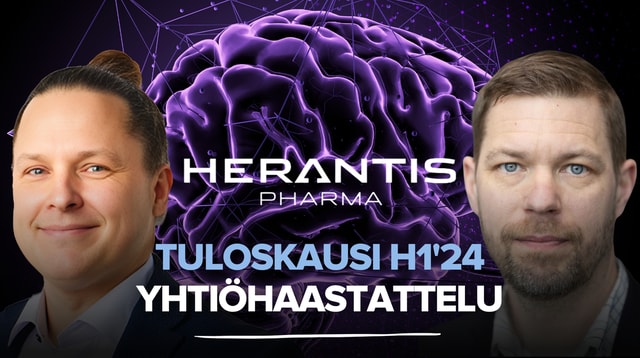 Herantis Pharma H1'24: Kiikarissa vaihe Ib