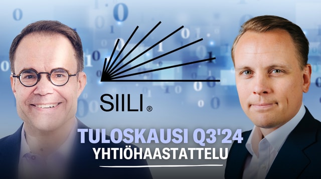 Siili Solutions Q3’24: Loppuvuosi ei vielä tuo odotettua piristettä