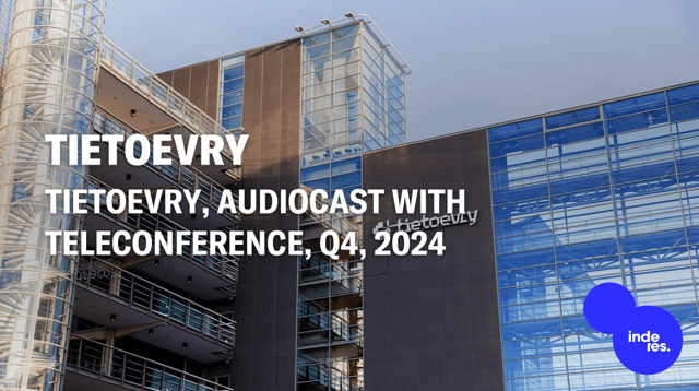 TietoEvry, Audiocast with teleconference, Q4'24