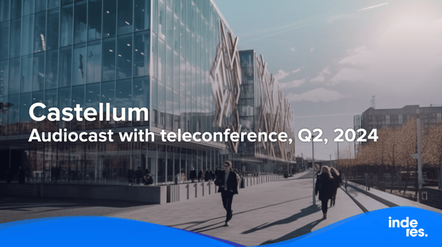 Castellum, Audiocast with teleconference, Q2'24