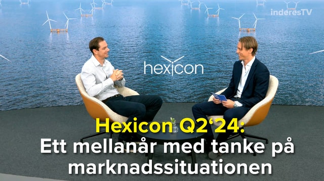 Hexicon Q2´24: Ett mellanår med tanke på marknadssituationen