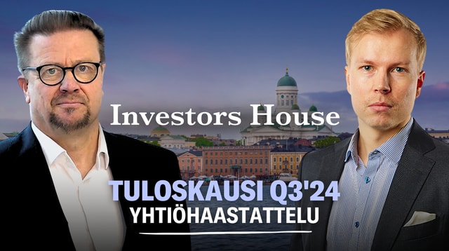 Investors House Q3'24: Kiinteistömarkkinan pohjat nähtiin kesällä