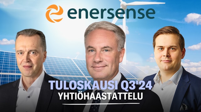 Enersense Q3'24: Komea kannattavuusloikka