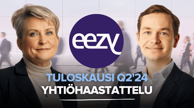 Eezy Q2'24: Kysyntä on edelleen vaimeaa