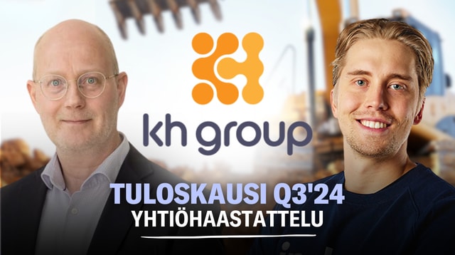 KH Group Q3'24: Oikeaan suuntaan