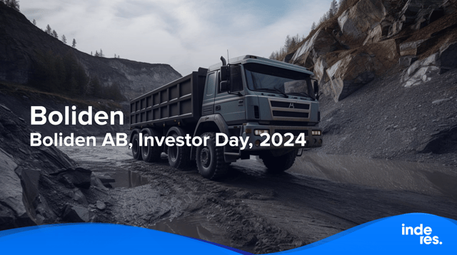 Boliden AB, Investor Day, 2024