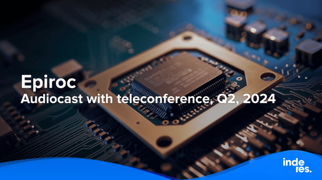 Epiroc, Audiocast with teleconference, Q2'24