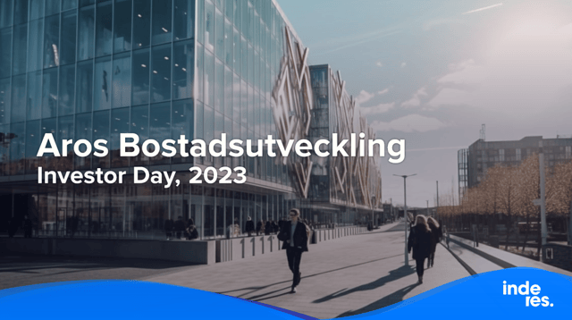 Aros Bostadsutveckling, Investor Day, 2023