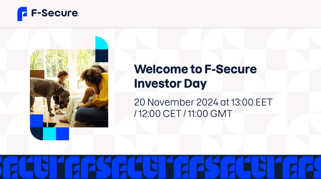 F-Secure Investor Day 2024