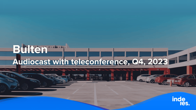 Bulten, Audiocast with teleconference, Q4'23