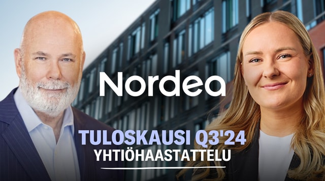 Nordea Q3'24: Vahvaa kehitystä (eng.)