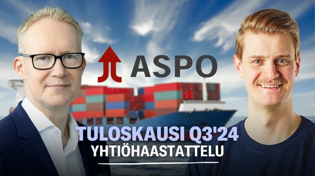 Aspo Q3’24: Loppuvuodelle jää petrattavaa