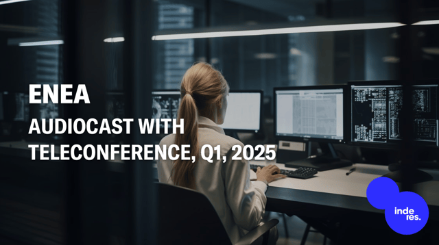 Enea, Audiocast with teleconference, Q1'25
