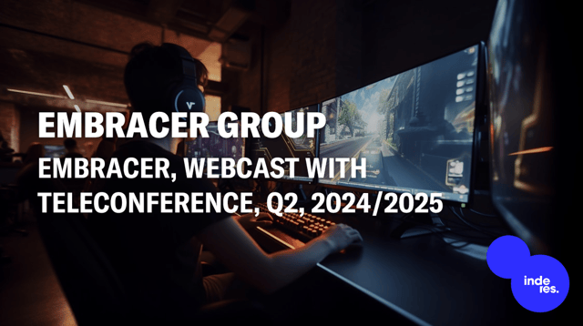 Embracer, Webcast with teleconference, Q2'24/25