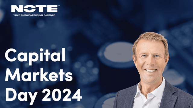 NOTE, Capital Markets Day, 2024