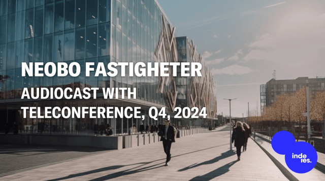 Neobo Fastigheter, Audiocast with teleconference, Q4'24