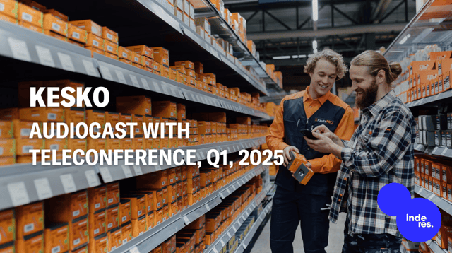 Kesko, Audiocast with teleconference, Q1'25