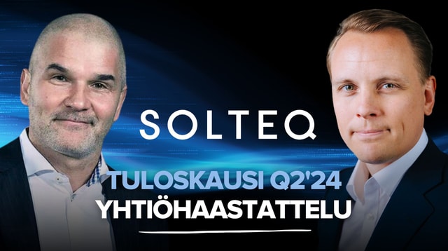 Solteq Q2'24: Kulurakenteet laitettu kuntoon