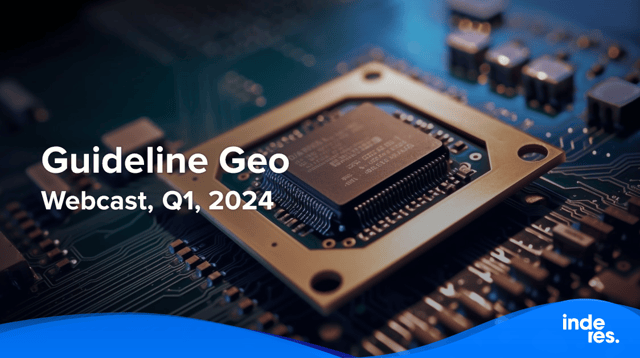 Guideline Geo, Webcast, Q1'24