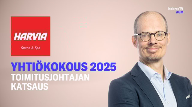 Harvian yhtiökokous | Toimitusjohtajan katsaus 8.4.2025