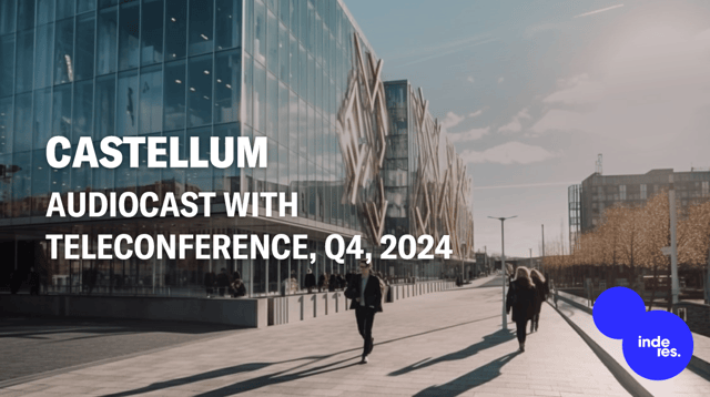 Castellum, Audiocast with teleconference, Q4'24