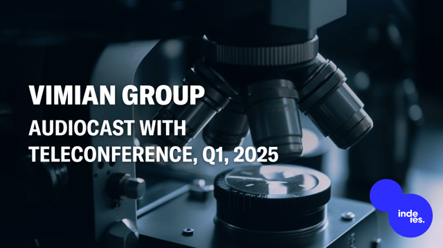 Vimian Group, Audiocast with teleconference, Q1'25